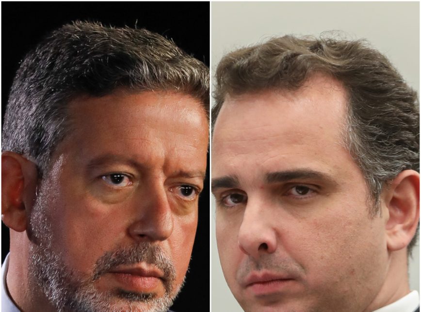 O deputado Arthur Lira (PP-AL) e o senador Rodrigo Pacheco (DEM-MG) são os dois candidatos preferidos do presidente Jair Bolsonaro para comandar, respectivamente, a Câmara e o Senado